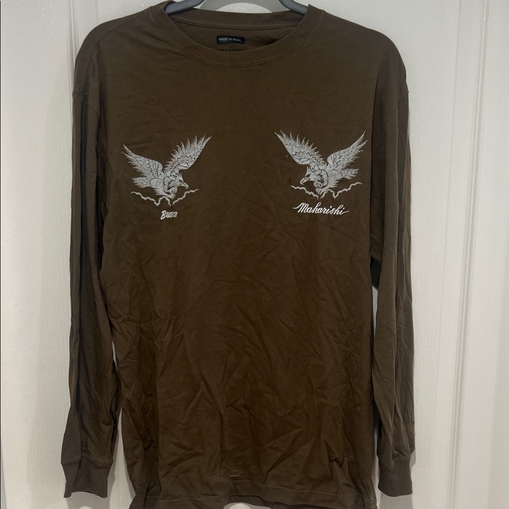 Maharishi Brown Long Sleeve Shirt